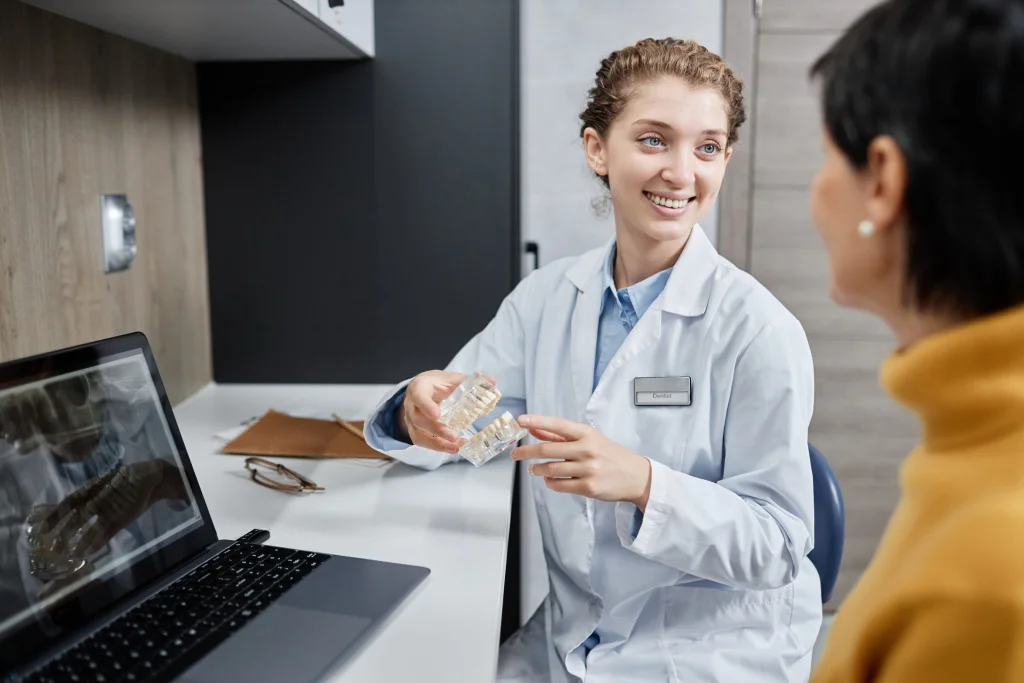 Посещение ортодонта