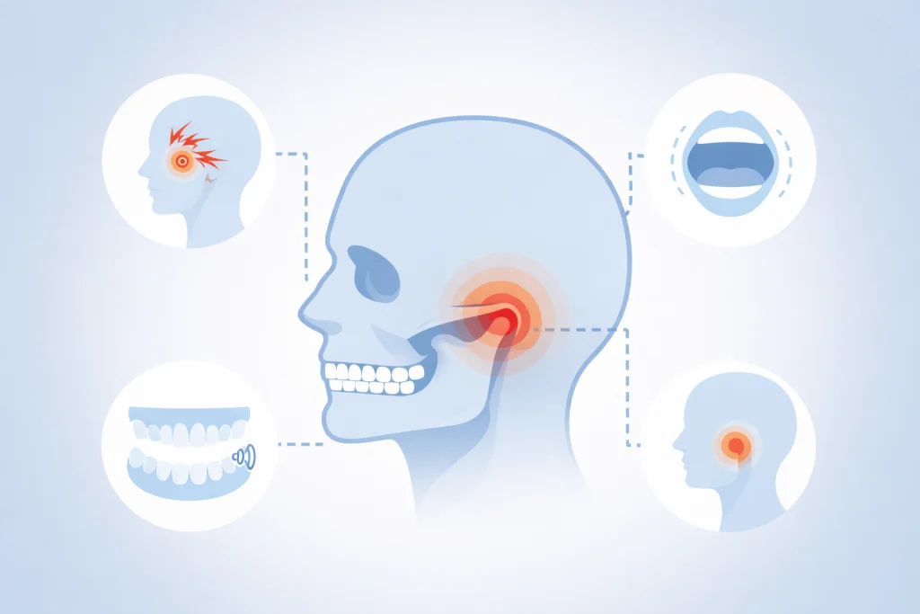 симптомы артрита височно-нижнечелюстного сустава